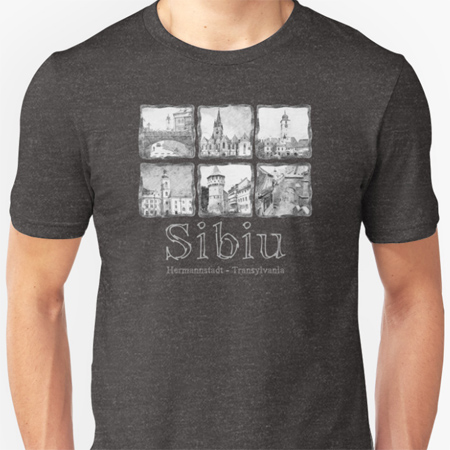 Sibiu Sketch T-Shirt